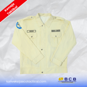 Kemeja Tactical Coklat Custom JASCO