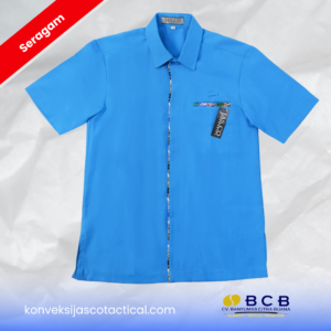Kemeja Pendek Seragam Custom JASCO