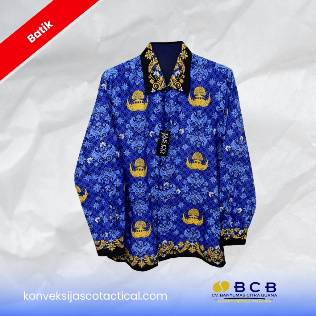 kemeja batik korpri custom